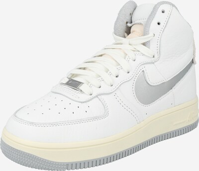 Nike Sportswear Sneakers hoog 'Air Force 1 Sculpt' in de kleur Zilvergrijs / Wit, Productweergave