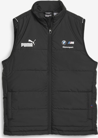 Gilet PUMA en noir : devant