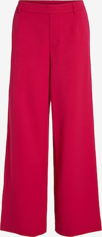 VILA Wide leg Broek 'Varone' in Roze: voorkant