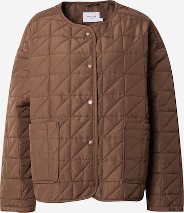 MSCH COPENHAGEN Between-Season Jacket in Brown: front