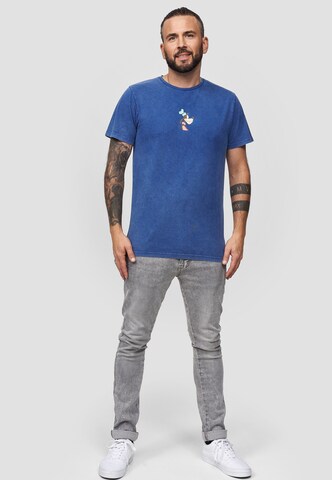 Recovered Shirt 'Disney Goofy Side Profile' in Blue