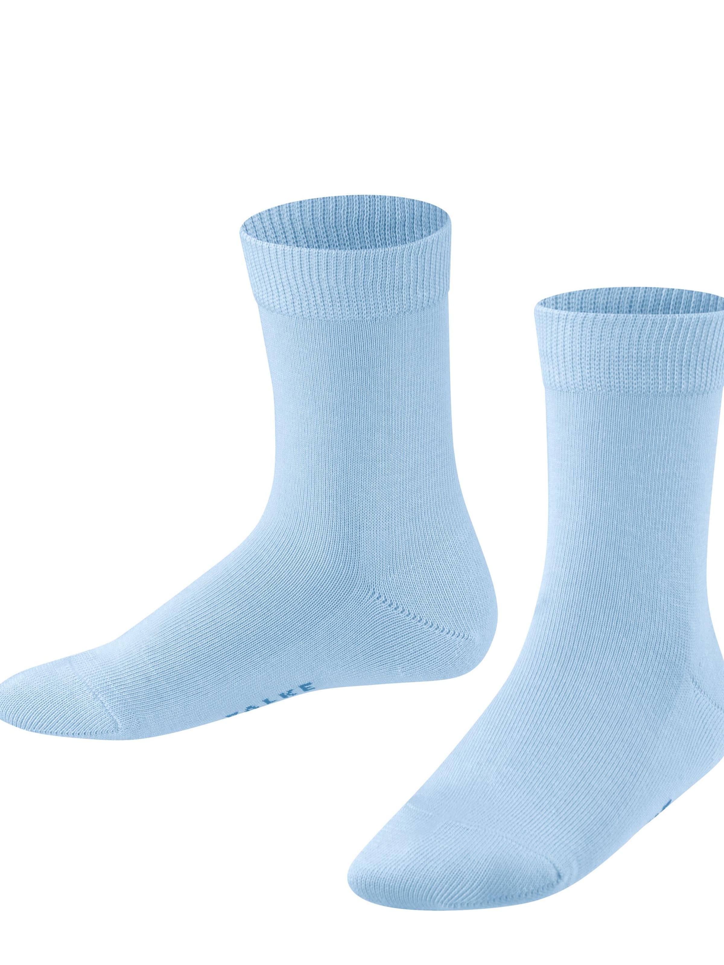 FALKE Socks 'Family' in Blue: front