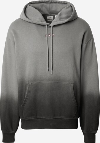 LEVI'S ® Sweatshirt 'Relaxed Baby Tab Hoodie' in Grijs: voorkant