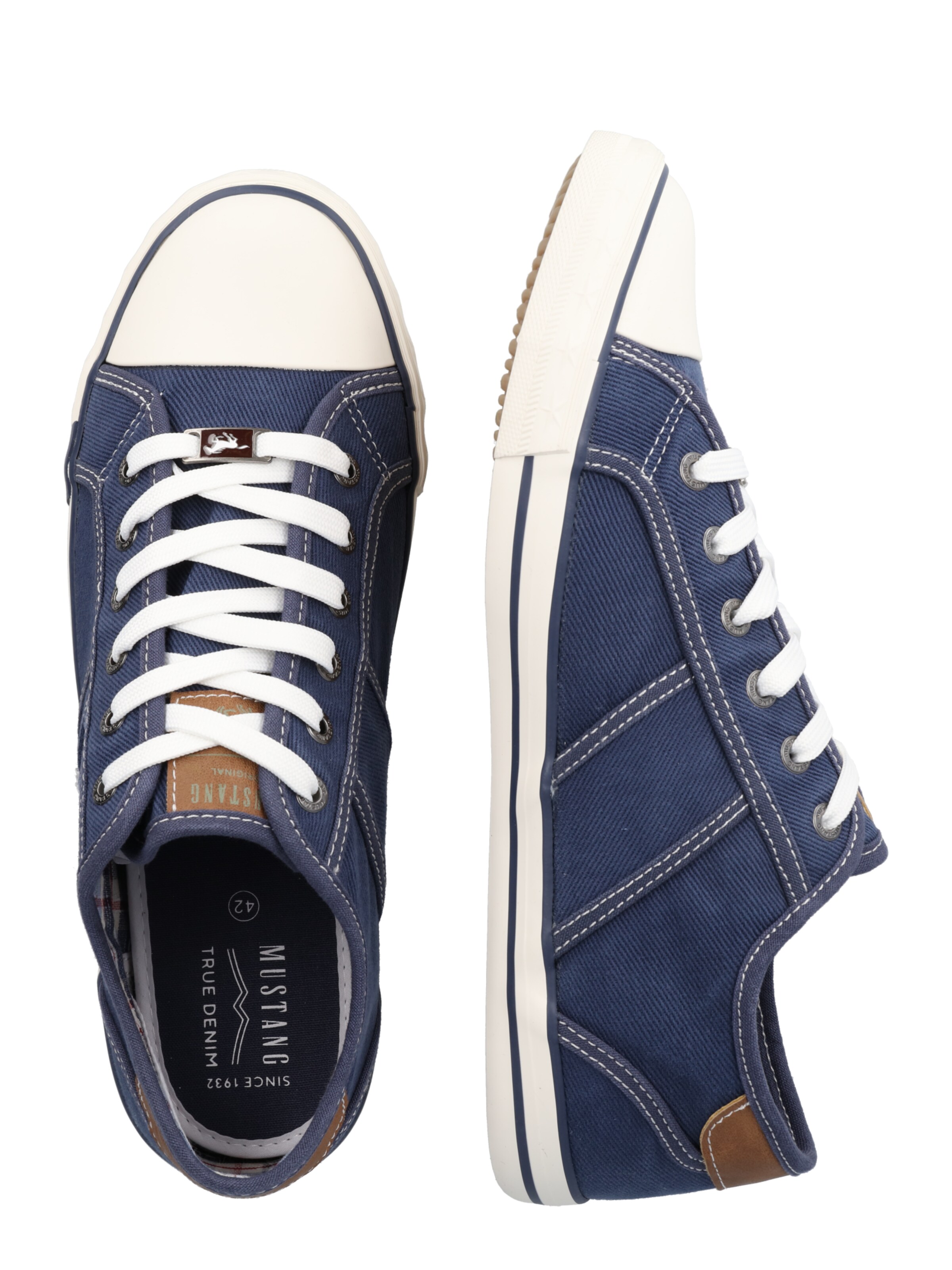 MUSTANG Sneaker in Blau