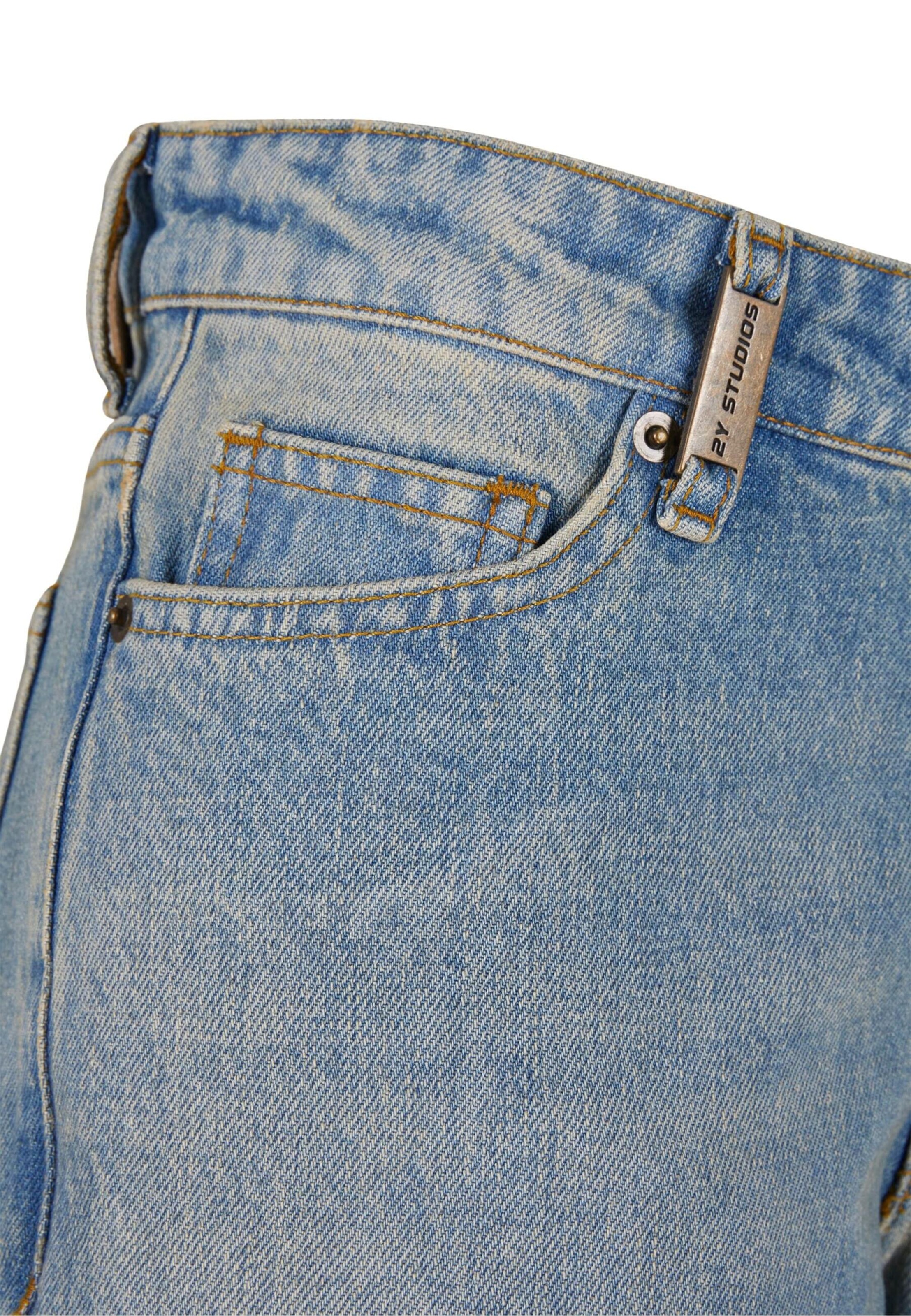 2Y Studios Wide leg Jeans 'Teya' in Blue