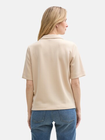 TOM TAILOR Shirt in Beige