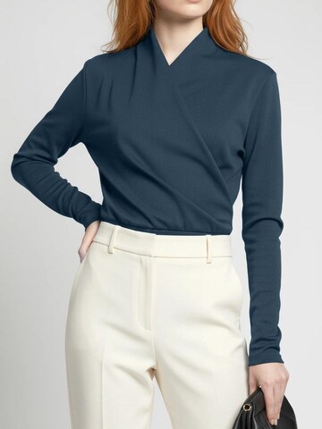 No Matter What Top in Blauw