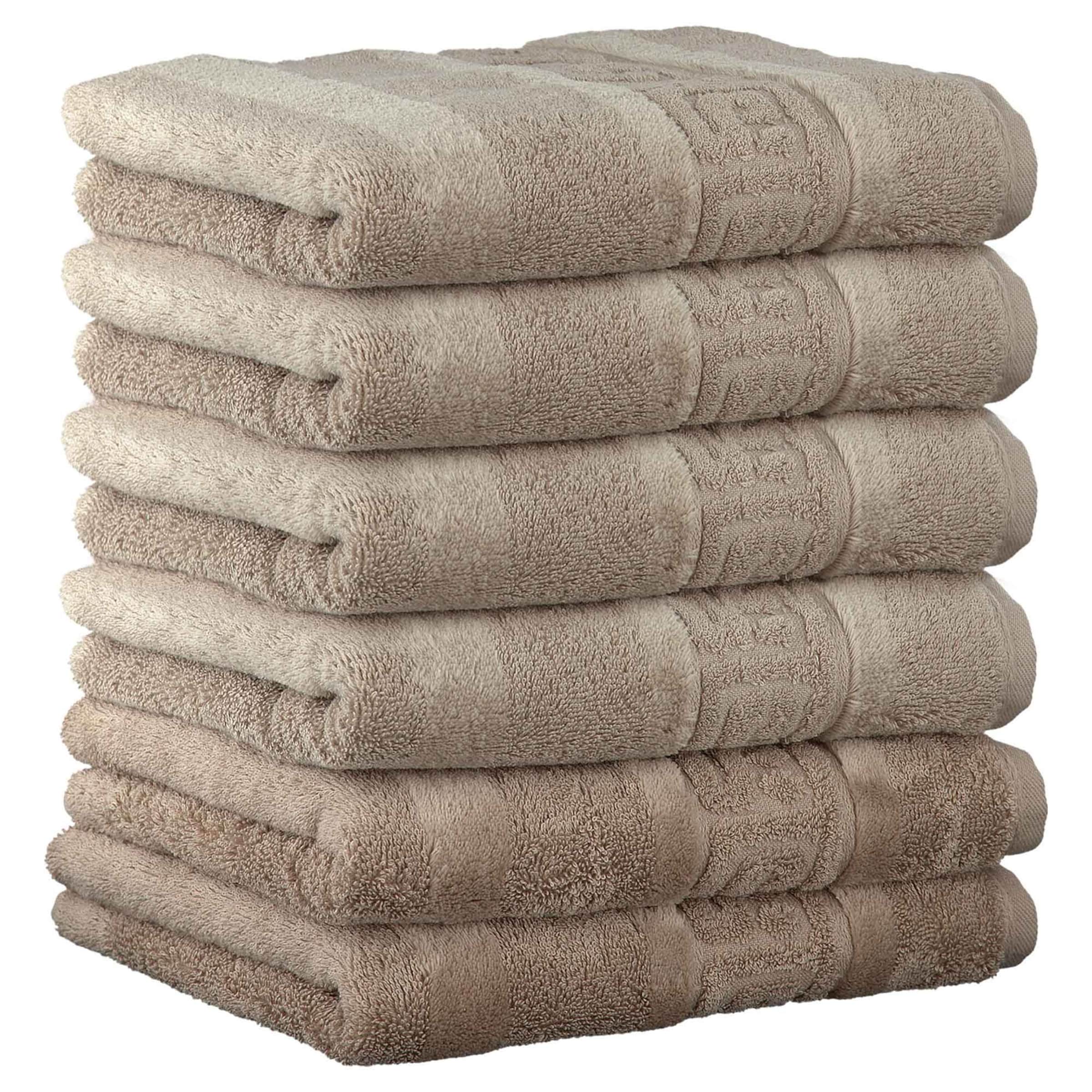 Cawö Towel in Beige: front