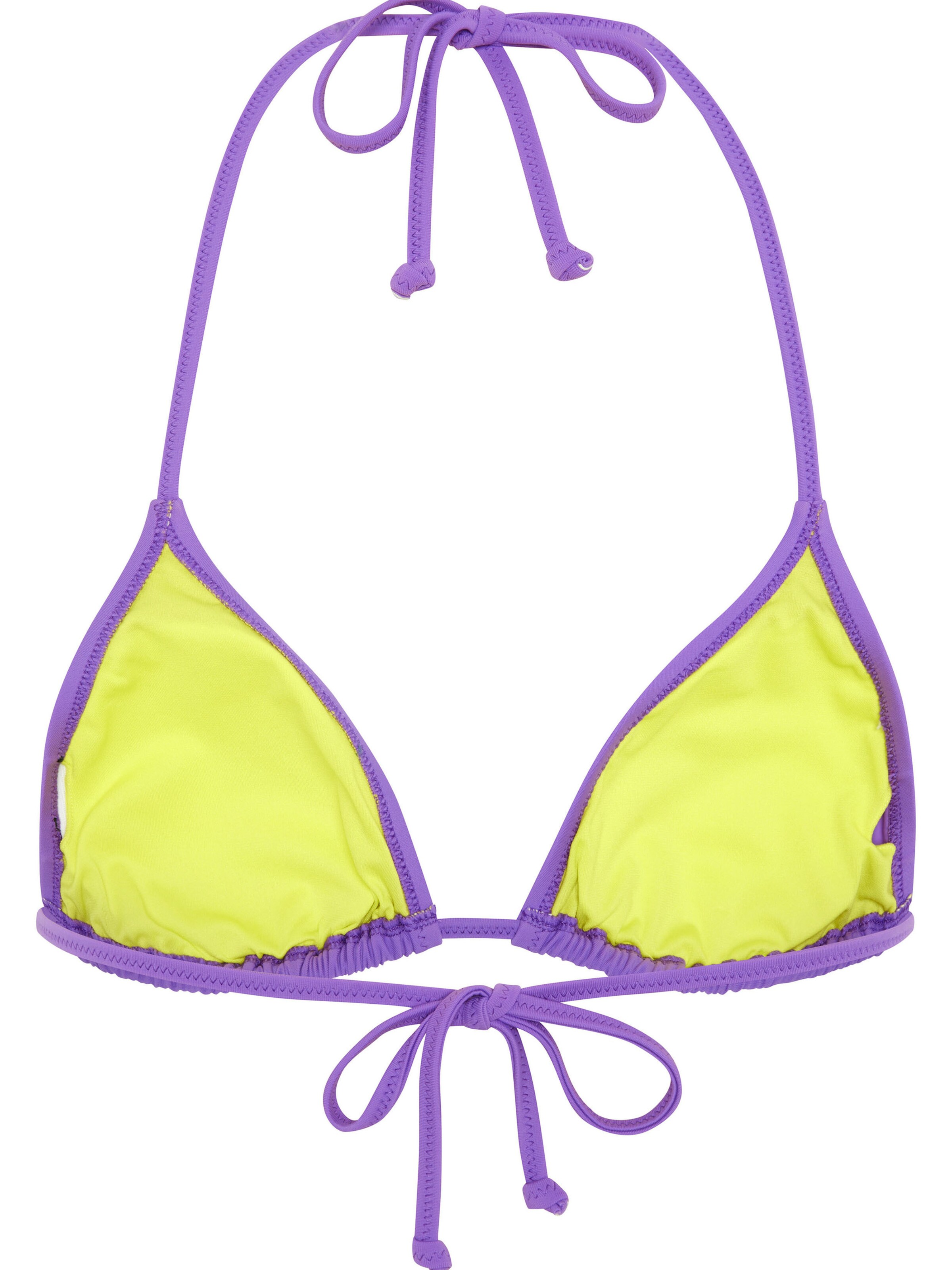CHIEMSEE Triangel Bikinitop in Lila