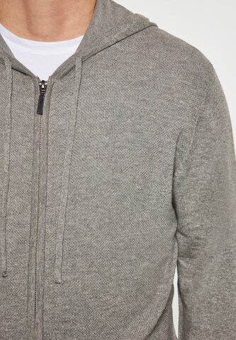 TUFFSKULL Strickjacke in Grau