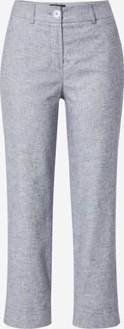 COMMA Regular Trousers in Blue: front