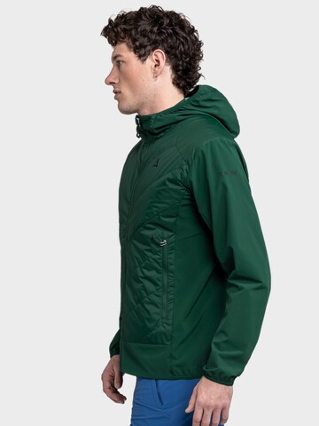 Schöffel Outdoorjas 'Hiking Hybrid Jk' in Groen