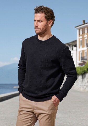 Sweat-shirt JOHN DEVIN en noir : devant