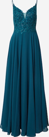 mascara Suknia wieczorowa w kolorze niebieski: przód