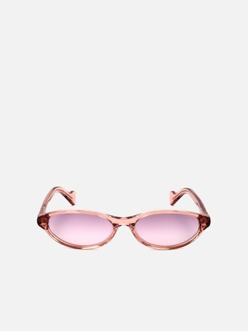 MONCLER Sonnenbrille 'Moncler ML0117 Shiny pink 58/17/135 Women Sunglasses'‌‌‌ in Pink: Vorderseite