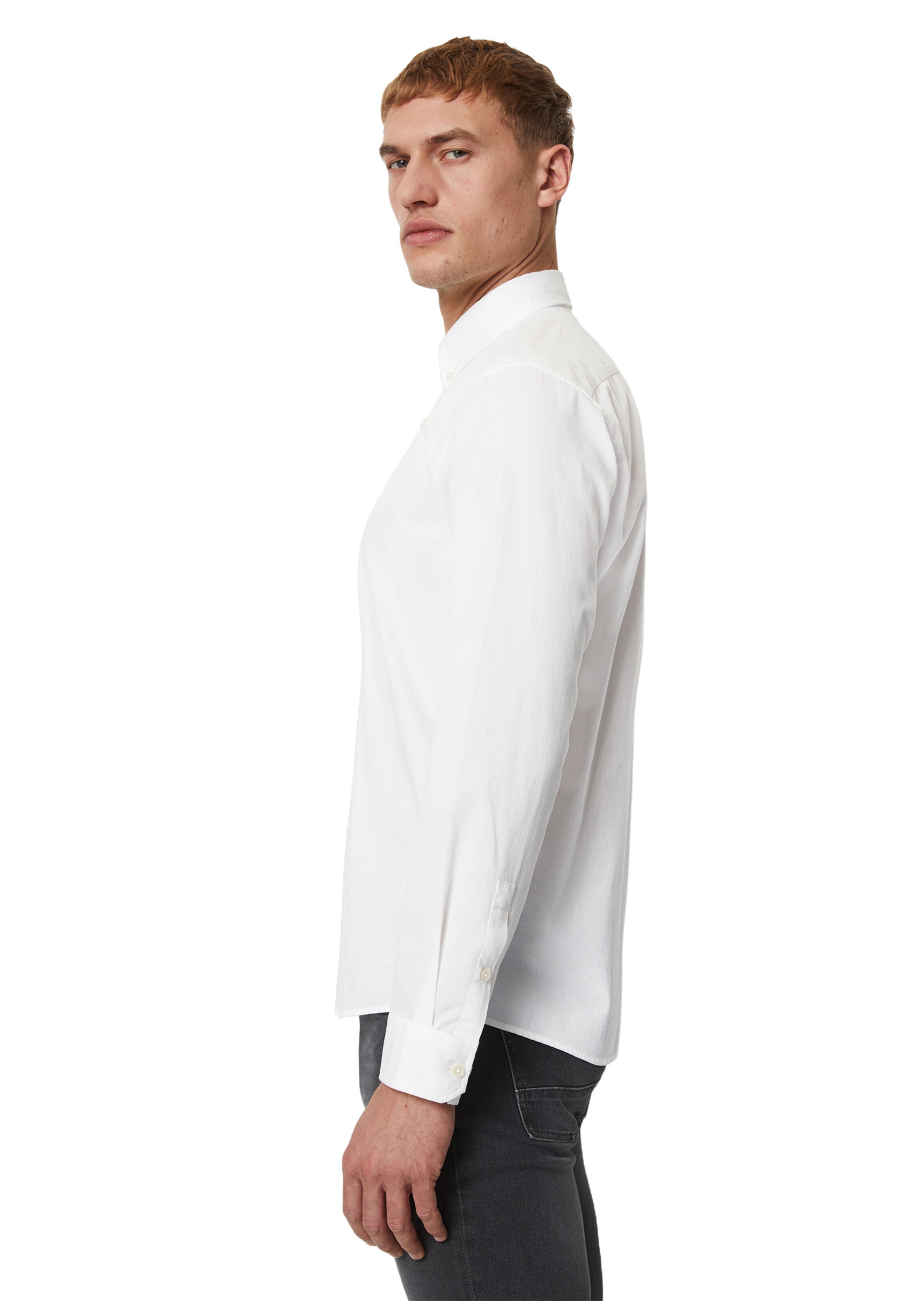 Marc O'Polo Regularny krój Koszula w kolorze biały