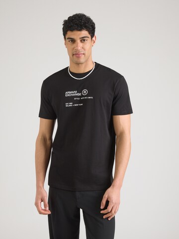 ARMANI EXCHANGE Póló - fekete