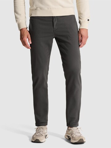 CAST IRON - Pantalón chino 'Cyclas tapered fit chino' en gris: frente