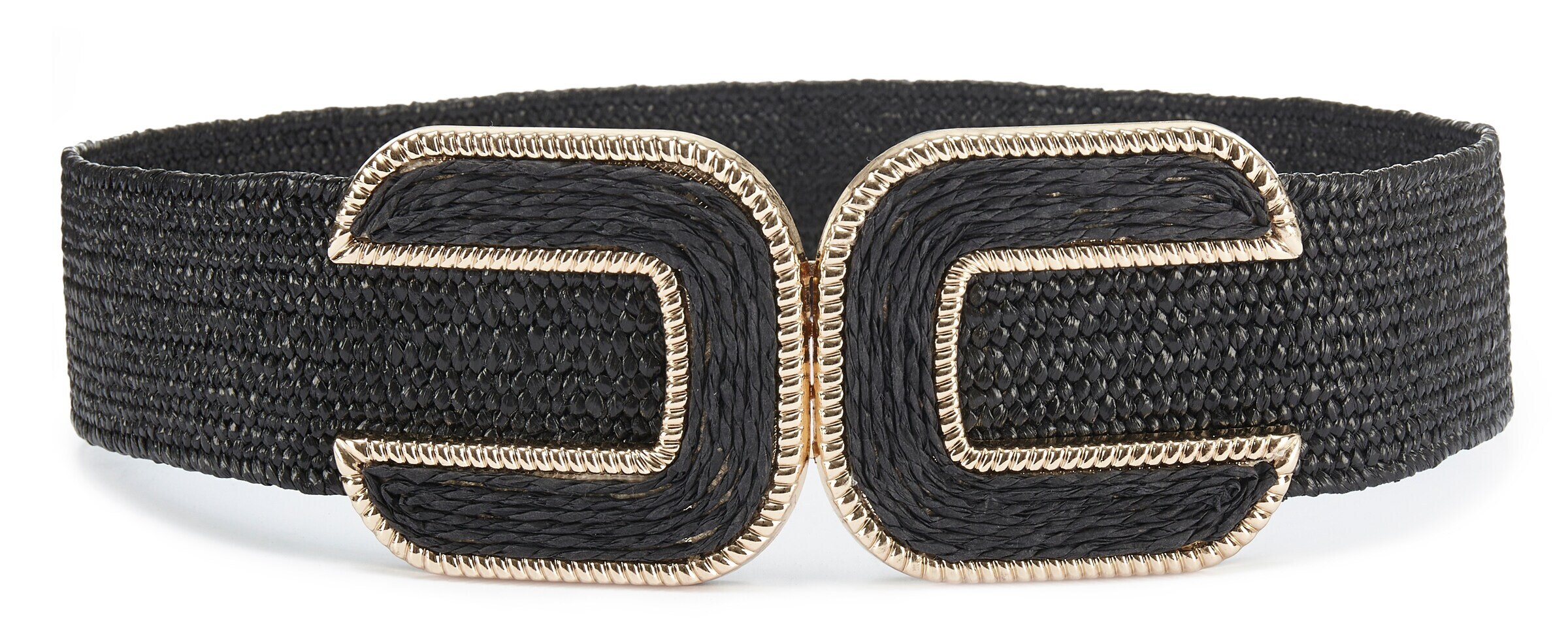 Curea de la LASCANA pe negru: față