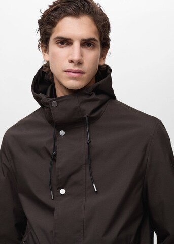 MANGO MAN Jacke 'Fortun' in Braun