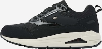 Sneaker bassa 'LENNOX ' di BRITISH KNIGHTS in nero: frontale