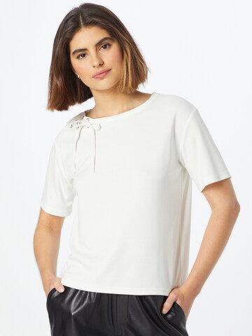 T-shirt River Island en blanc : devant