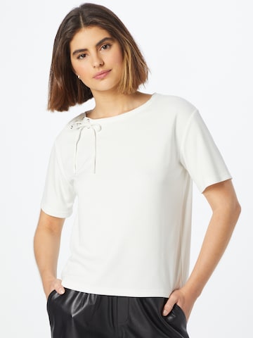 River Island Shirt in Wit: voorkant