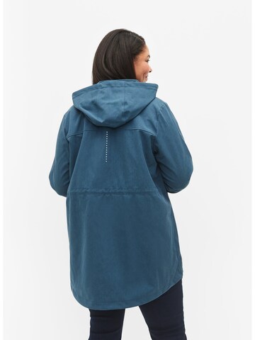 Zizzi Jacke 'MAURA' in Blau