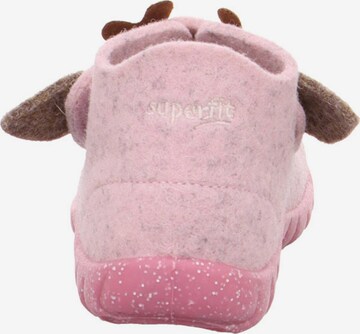 SUPERFIT Slippers 'Happy' in Pink