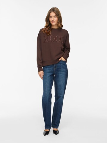 VILA - Sudadera 'VIReflect Mood' en marrón
