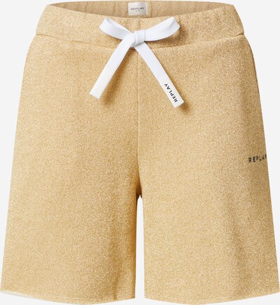Pantaloni REPLAY pe bej, Vizualizare produs