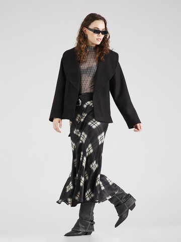 VERO MODA Between-Seasons Coat 'ANNE BERGEN' in Black