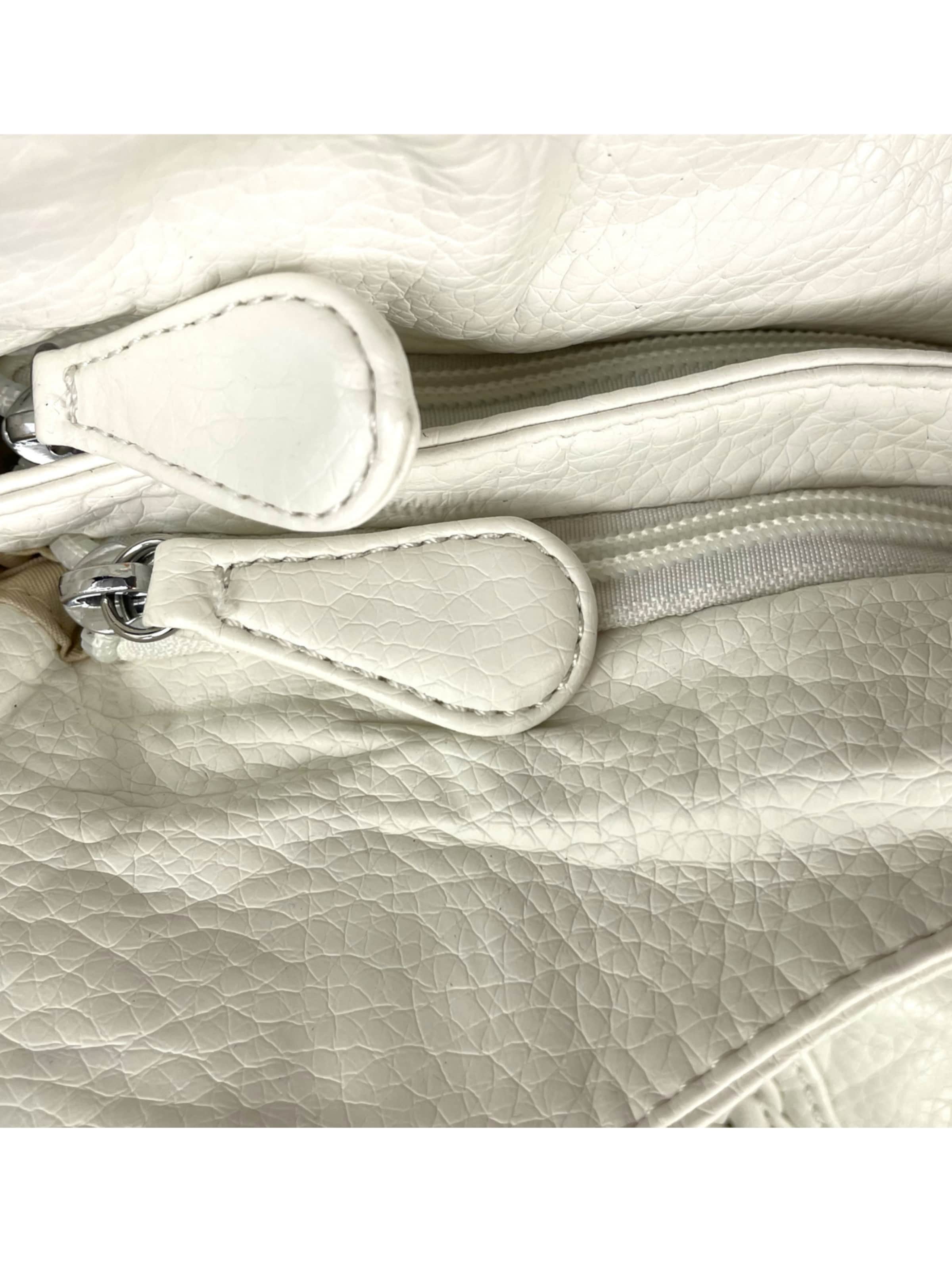 Borsa a mano di Kumixi in bianco