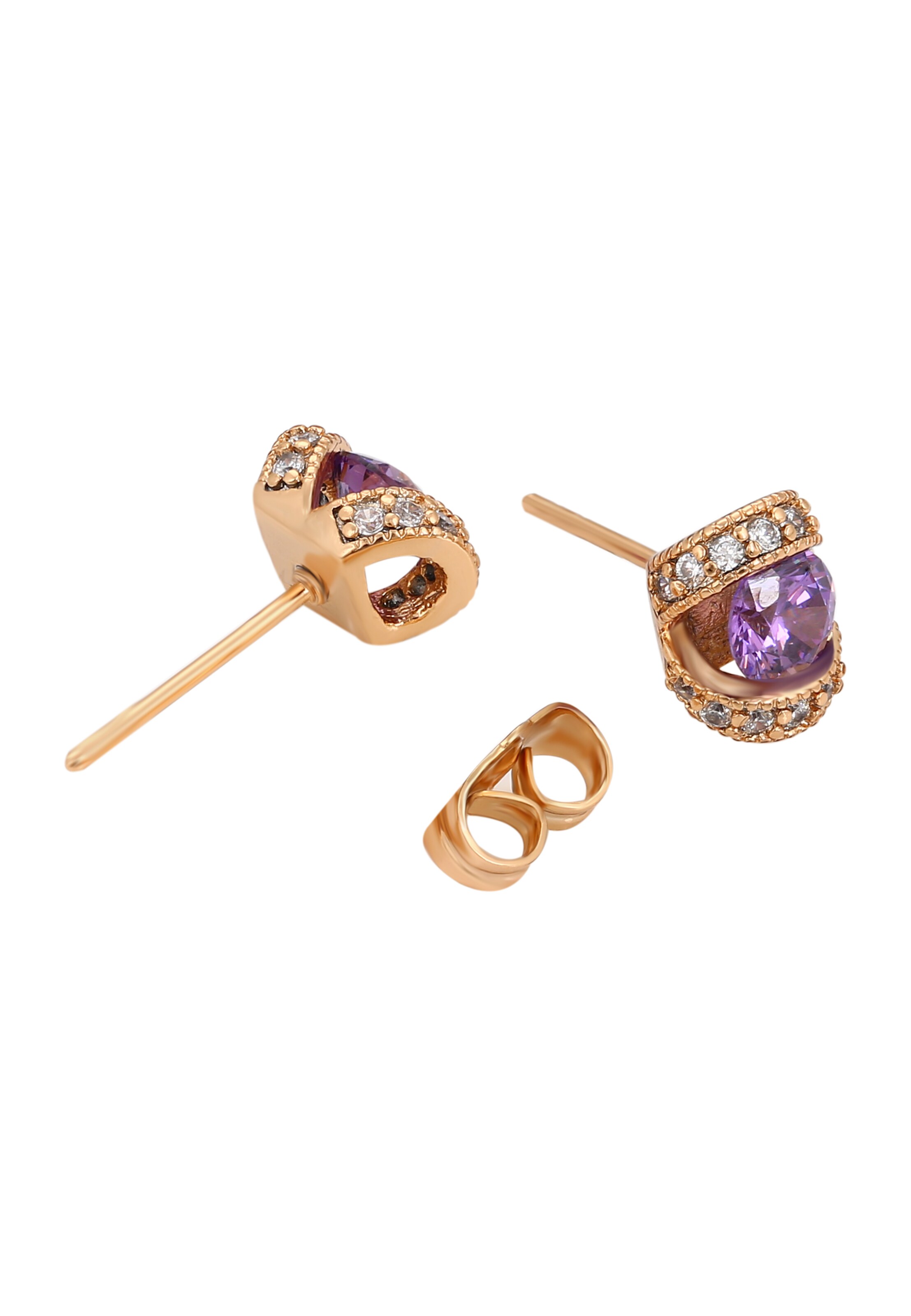 NAEMI Ohrringe in Lila