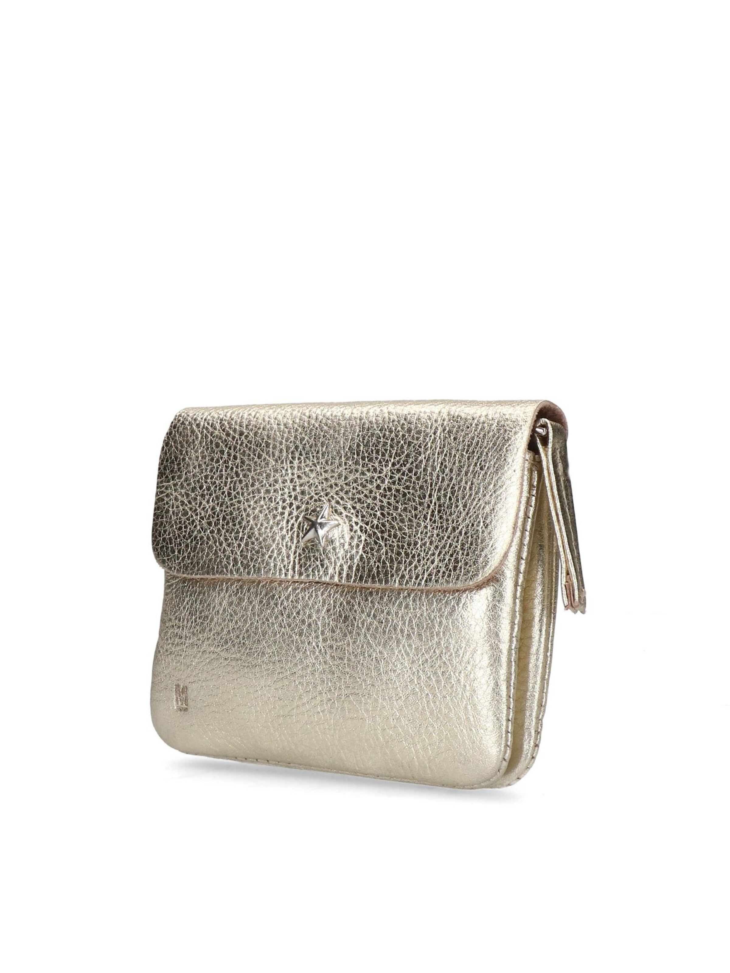 MANFIELD Portemonnaie in Gold