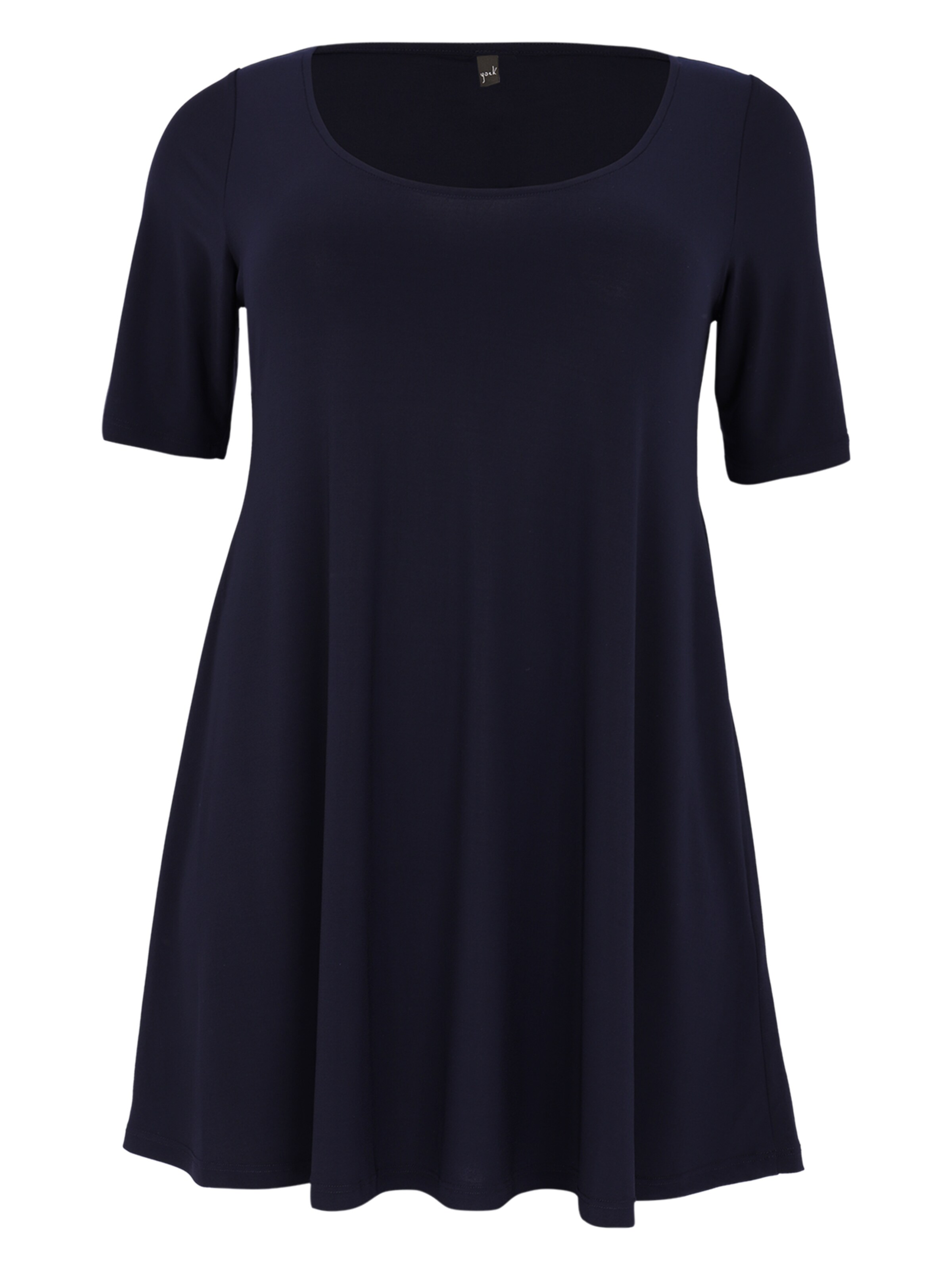 YOEK Tunic in Blue: front