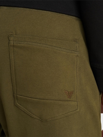 PME Legend Loosefit Urheiluhousut 'Skyglizer sweatpants' värissä vihreä
