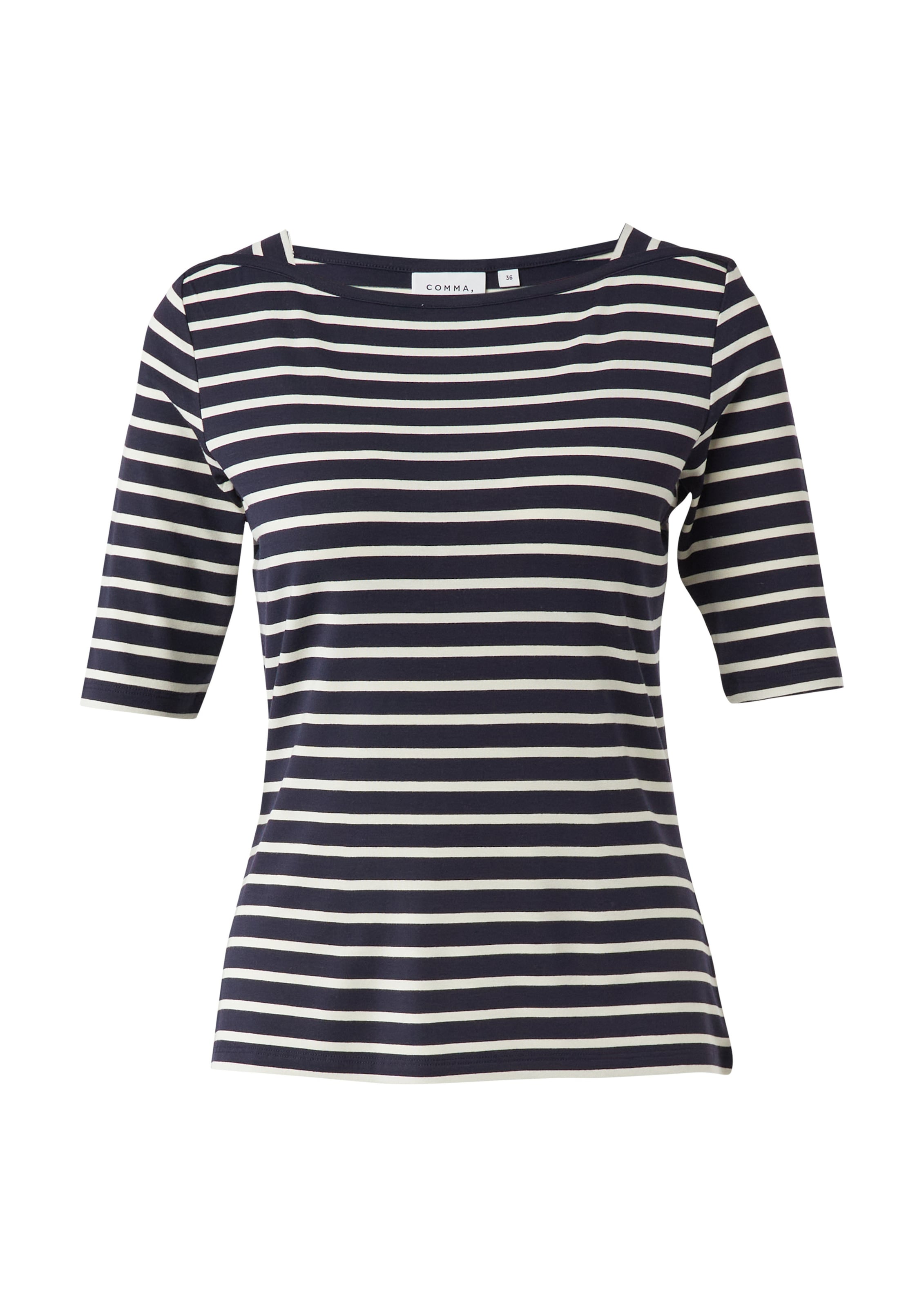 COMMA Tričko – modrá: přední strana