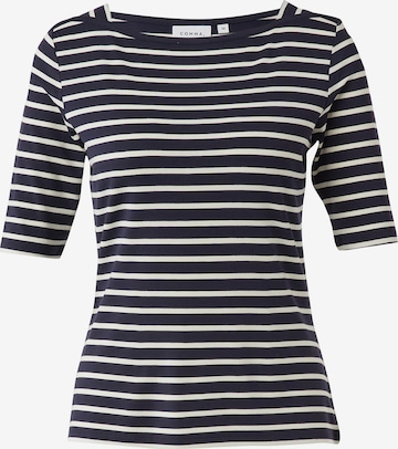 COMMA Тениска в синьо: отпред