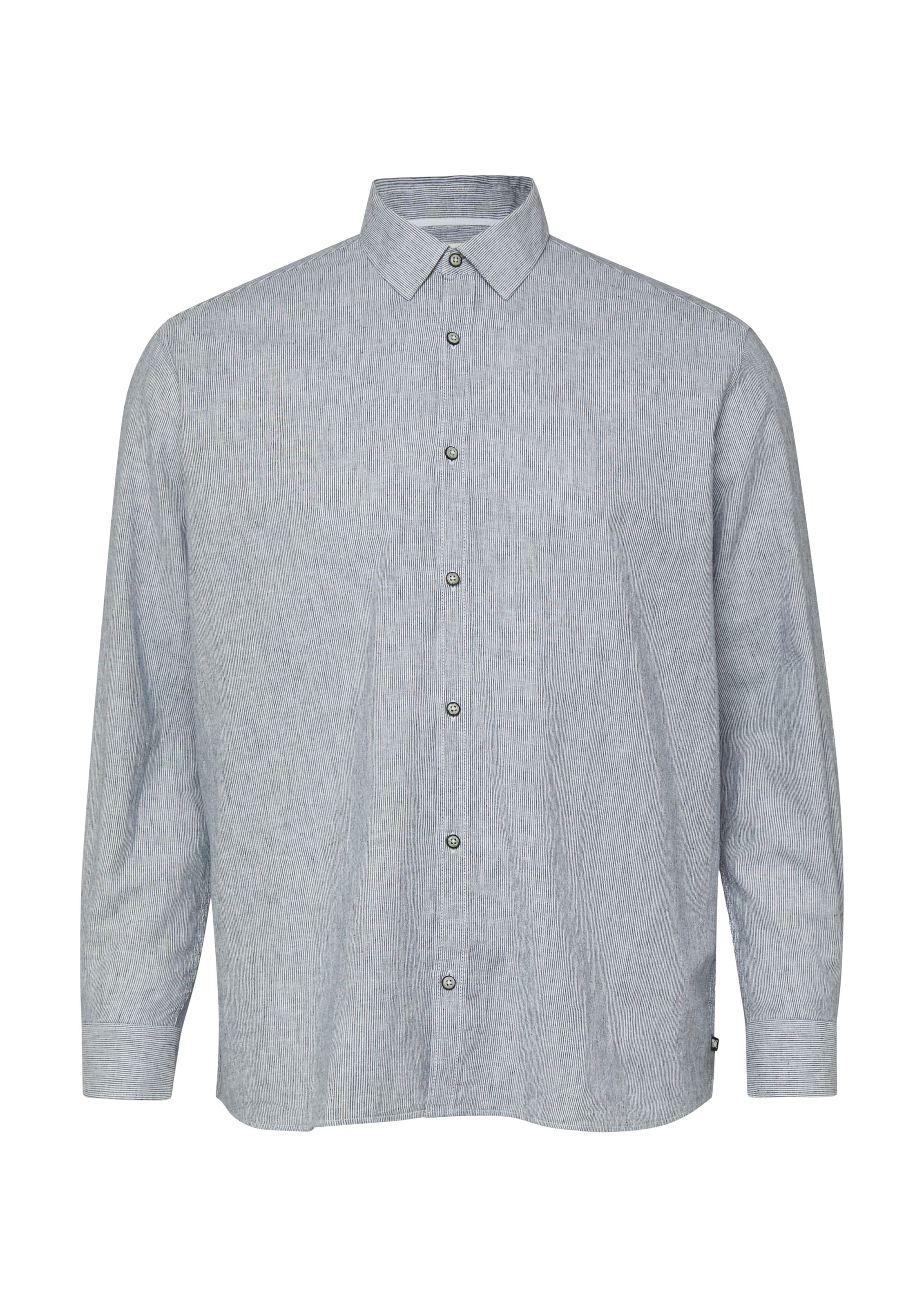 s.Oliver Regular Fit Hemd in Blau: Vorderseite