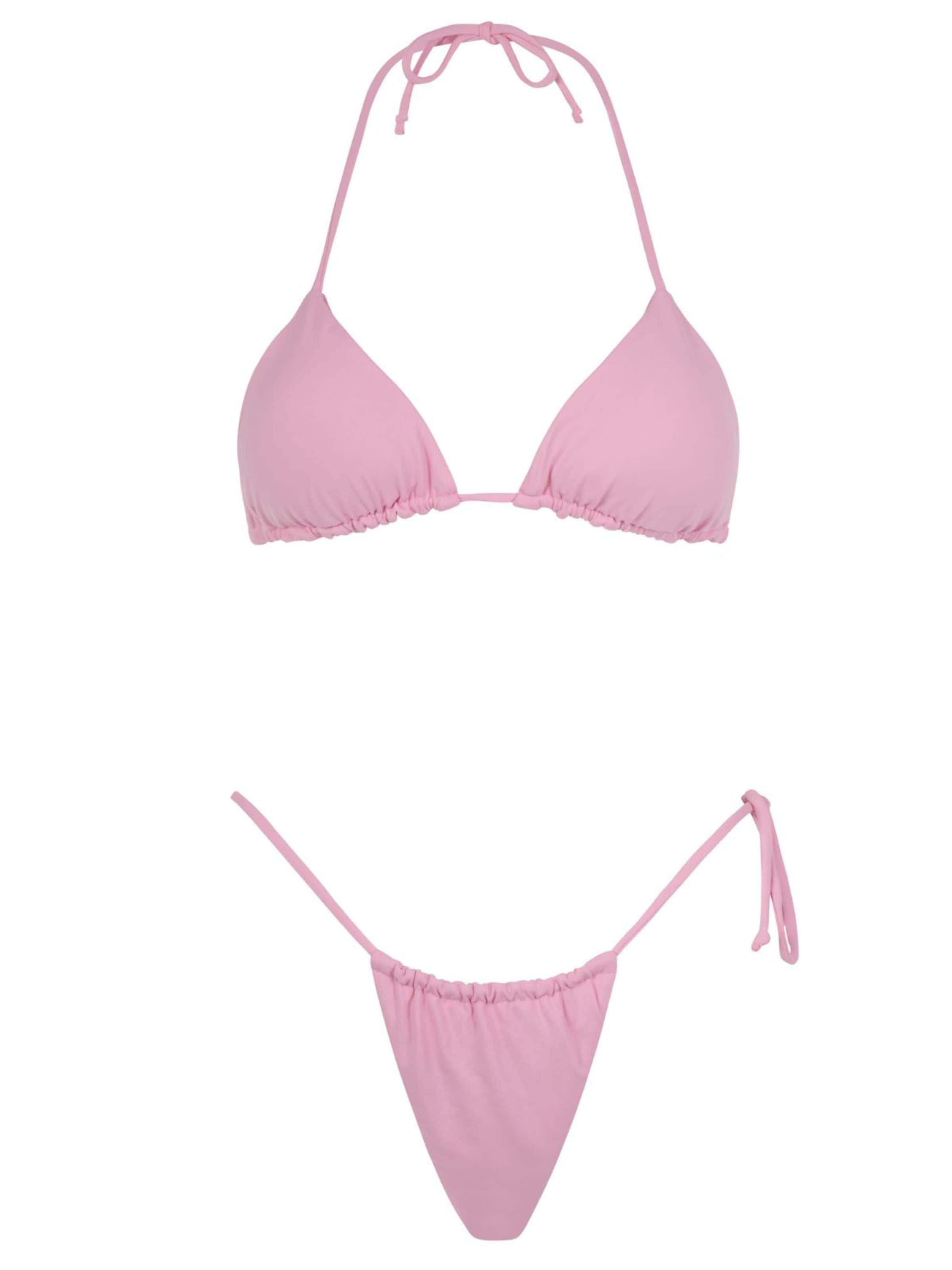 Acuarela Brand Triangel Bikini 'Rio Triangle Bikini Set'‌‌‌‌ in Pink: Vorderseite