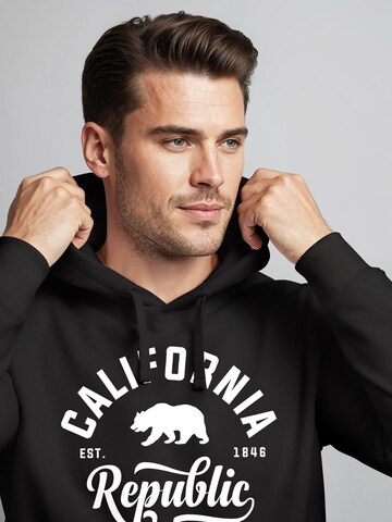 Neverless Sweatshirt 'California' in Black