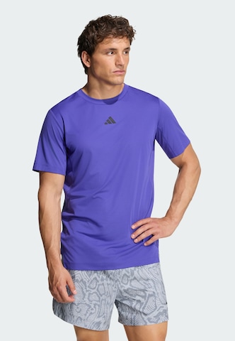 T-Shirt fonctionnel 'D4T Power' ADIDAS PERFORMANCE en violet : devant