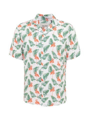 Regular fit Camicia di BLEND in verde: frontale