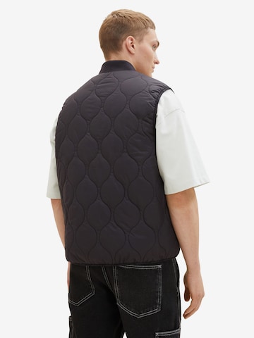 Gilet di TOM TAILOR DENIM in nero