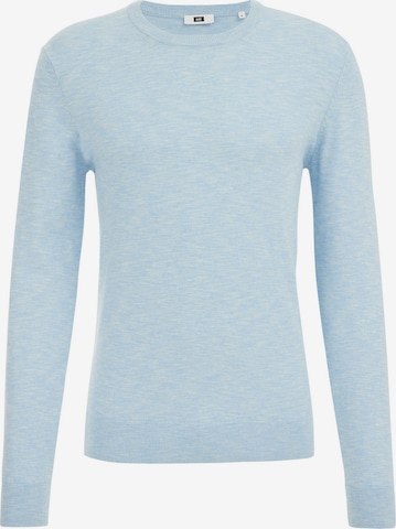 WE Fashion Sweater in Blue: front