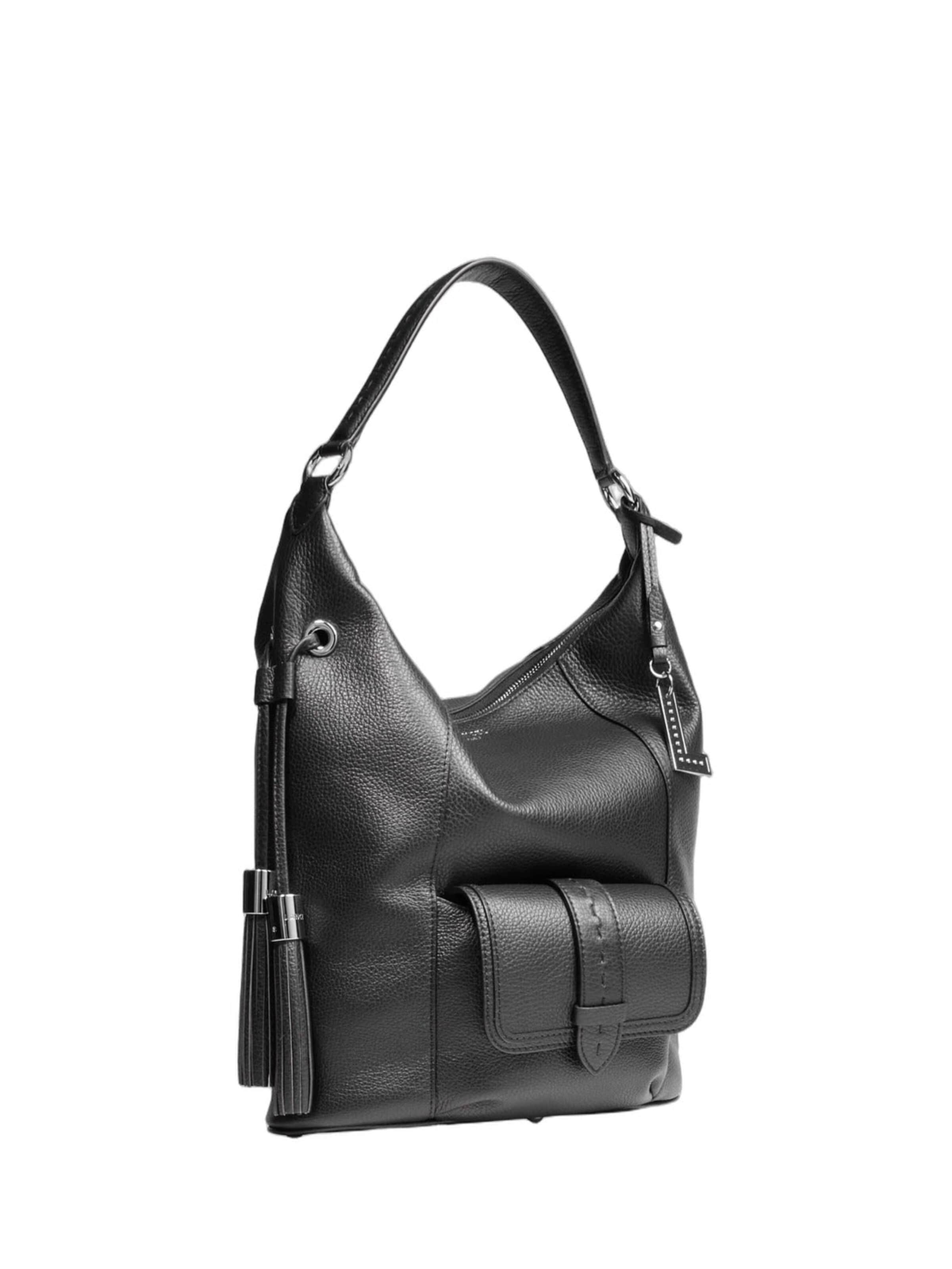 Lancel Shoulder Bag 'Flirt' in Black