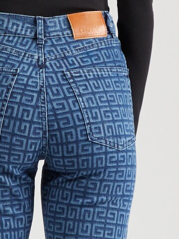 ONLY Slimfit Jeans 'RILEY' in Blauw