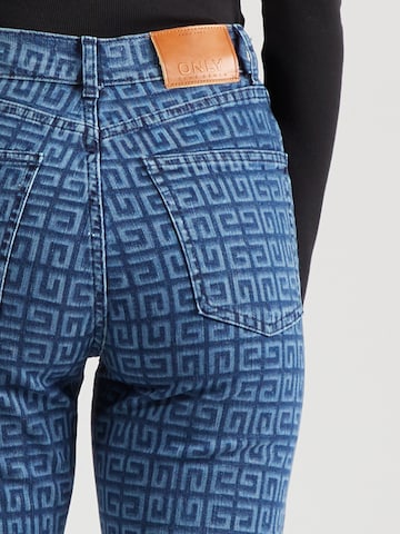 ONLY Slimfit Jeans 'RILEY' in Blauw