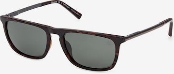 Lunettes de soleil TIMBERLAND en marron : devant